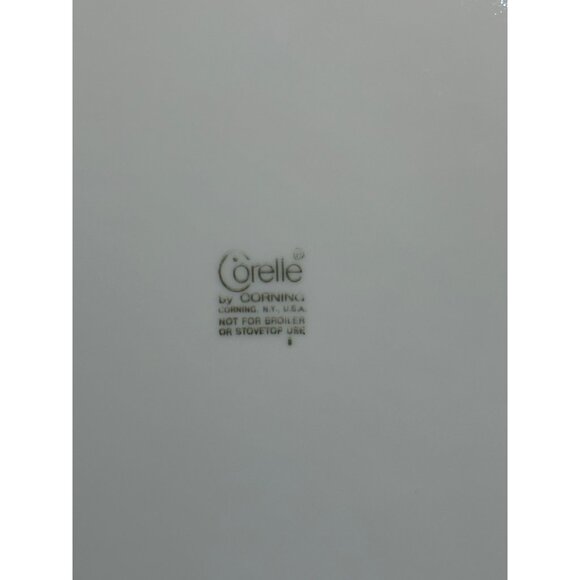 VTG Corelle 12.25" Serving Platter Butterfly Gold White Pattern Kitchen Decor - Picture 6 of 8